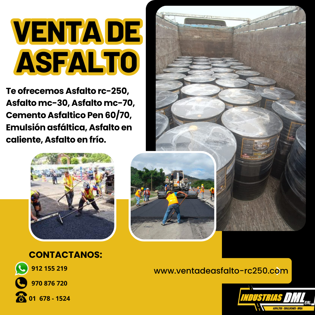 VENTA DE ASFALTO